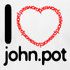 I Love John.pot